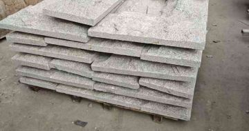 太原芝麻白蘑菇石，自然面