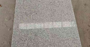 太原芝麻白光面毛板