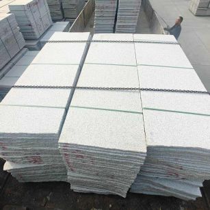 太原芝麻白毛板，石材毛板