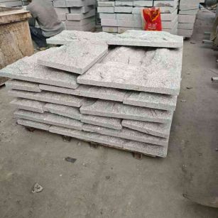 太原芝麻白蘑菇石，自然面