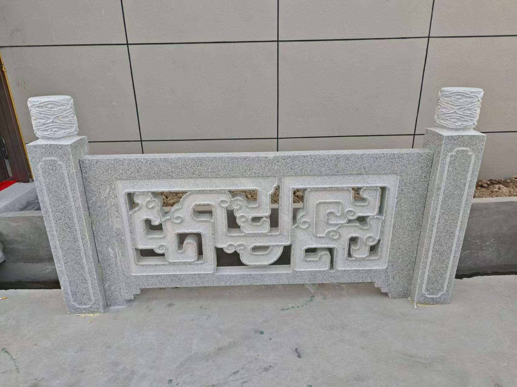 太原芝麻白河道栏杆 桥栏杆